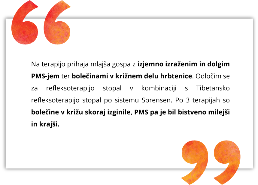 Mnenja refleksoterapija nogica
