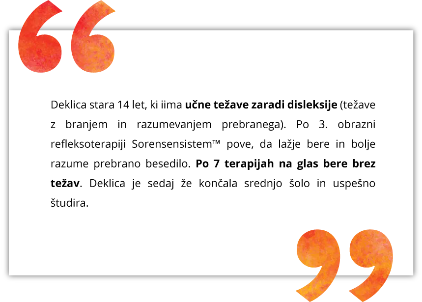 Mnenja refleksoterapija nogica