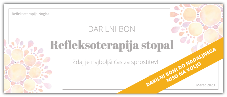 Boni refleksoterapija nogica
