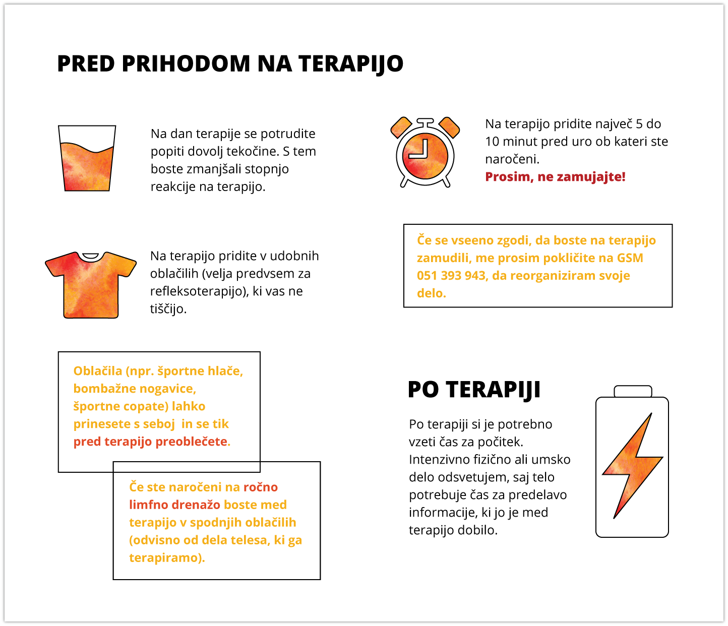 Refleksoterapija pred prihodom